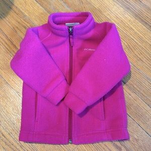 Columbia fleece magenta size 12-18 months